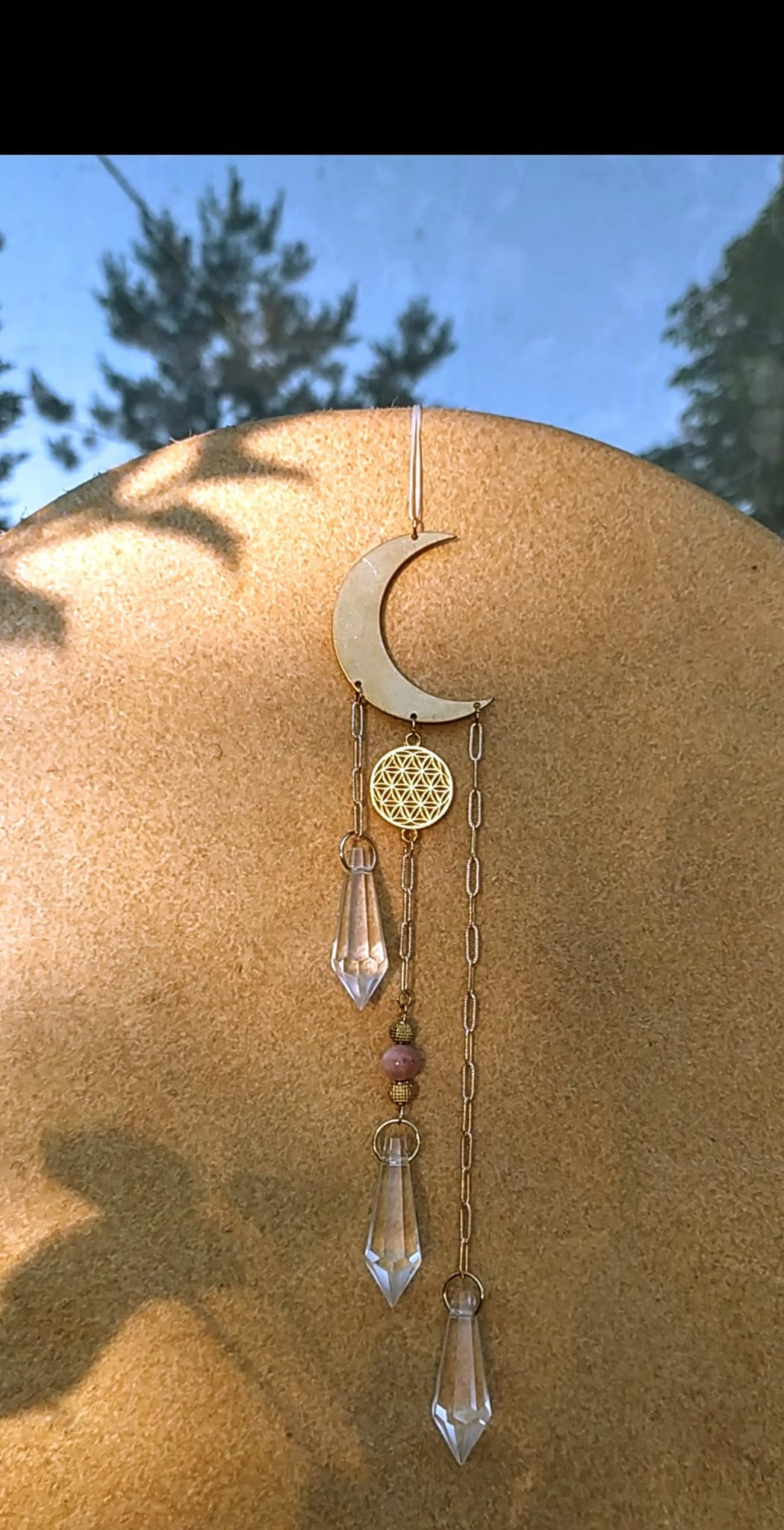 Kryształowy łapacz słońca - Kwiat Życia