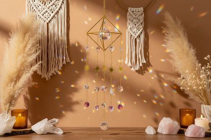 Kryształowy Łapacz Słońca Sun Catcher 43 cm