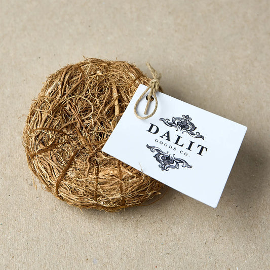 Naturalna Myjka do Ciała z Korzenia Wetiwerii (Luffa) – Rytuał Odnowy z Kaszmiru